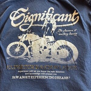 Biker Small Significant Graphic T-Shirt